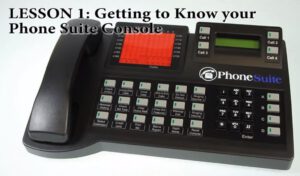 Getting to Know Your PhoneSuite Console
