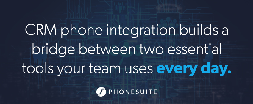 CRM phone integration builds a bridge between two essential tools your team uses every day.